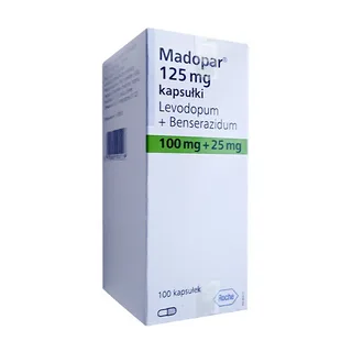 Мадопар 125 мг 100 капсул