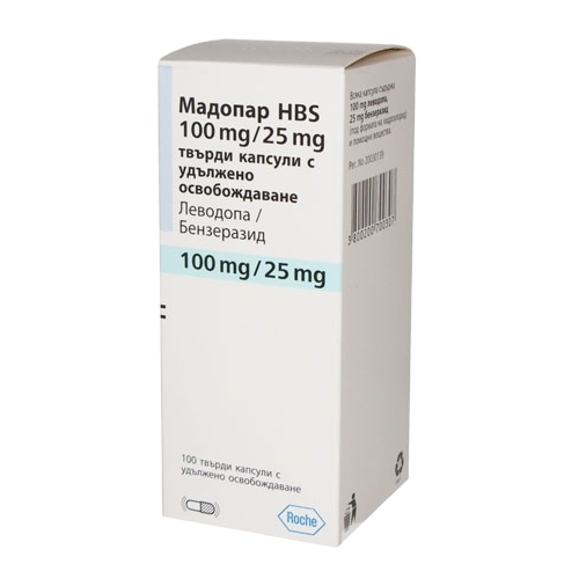 Мадопар HBS 125 мг